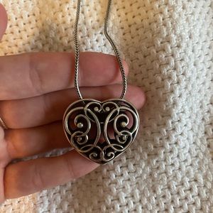 Brighton heart necklace